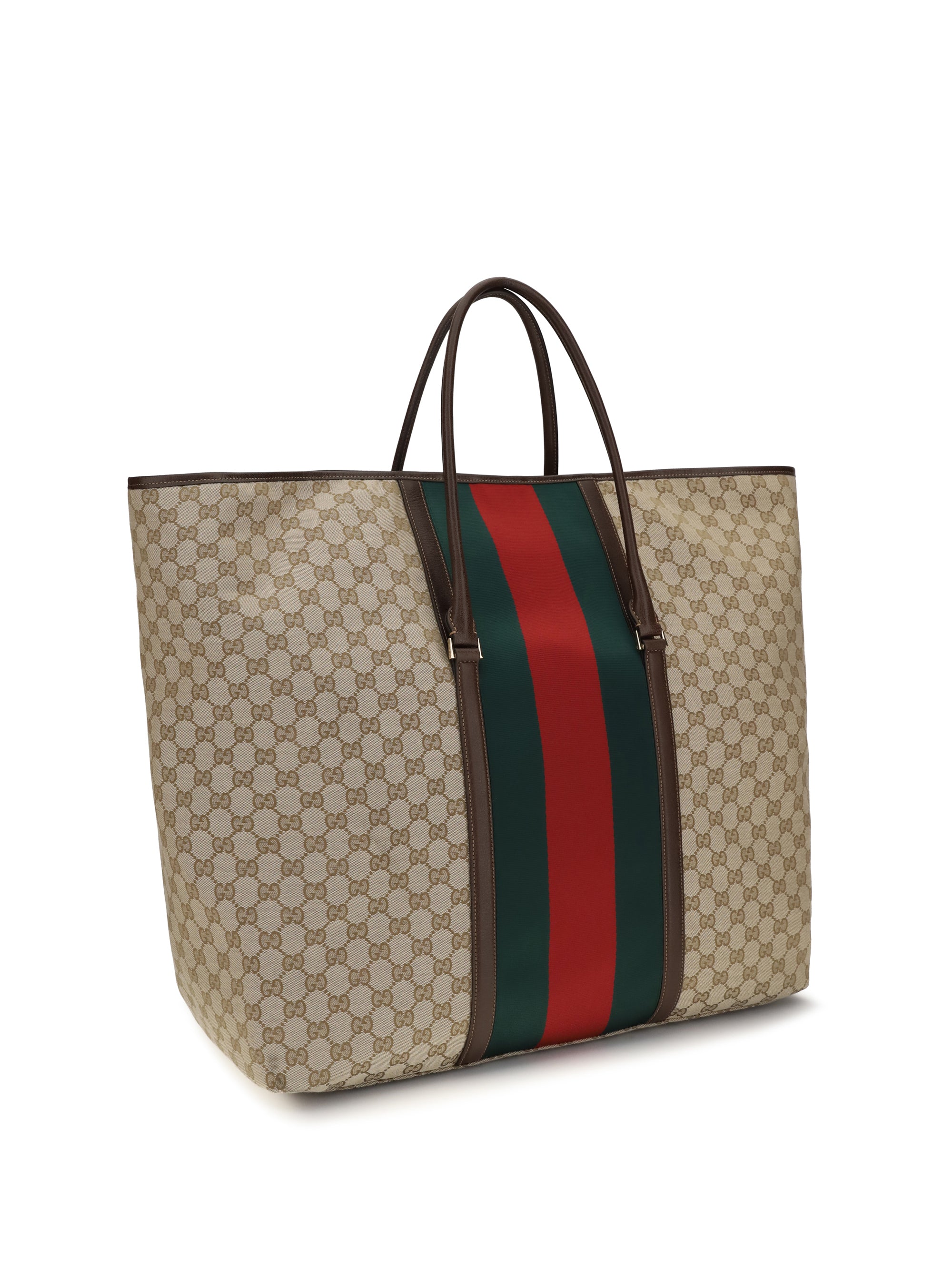 gg travel bag with web stripe