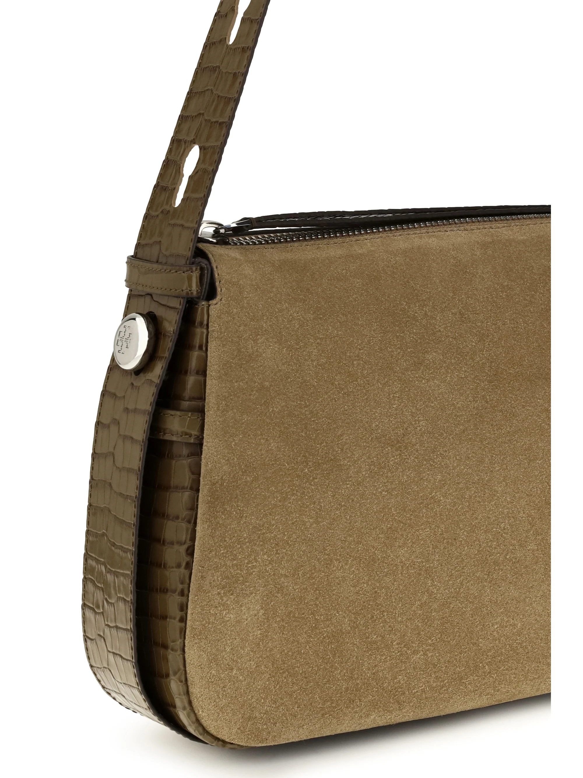 romy suede shoulder bag