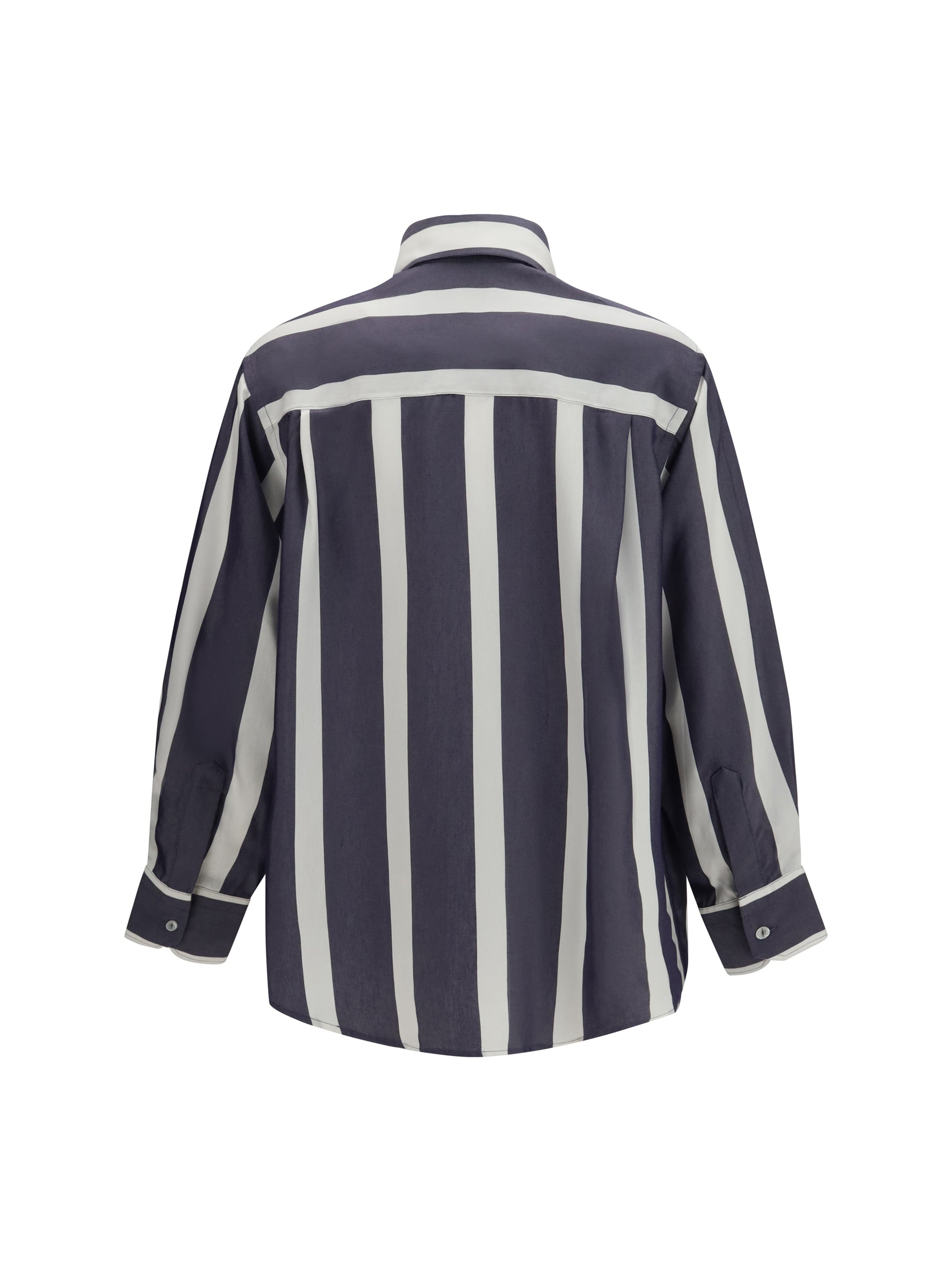 CRUNA 38 oversized striped shirt