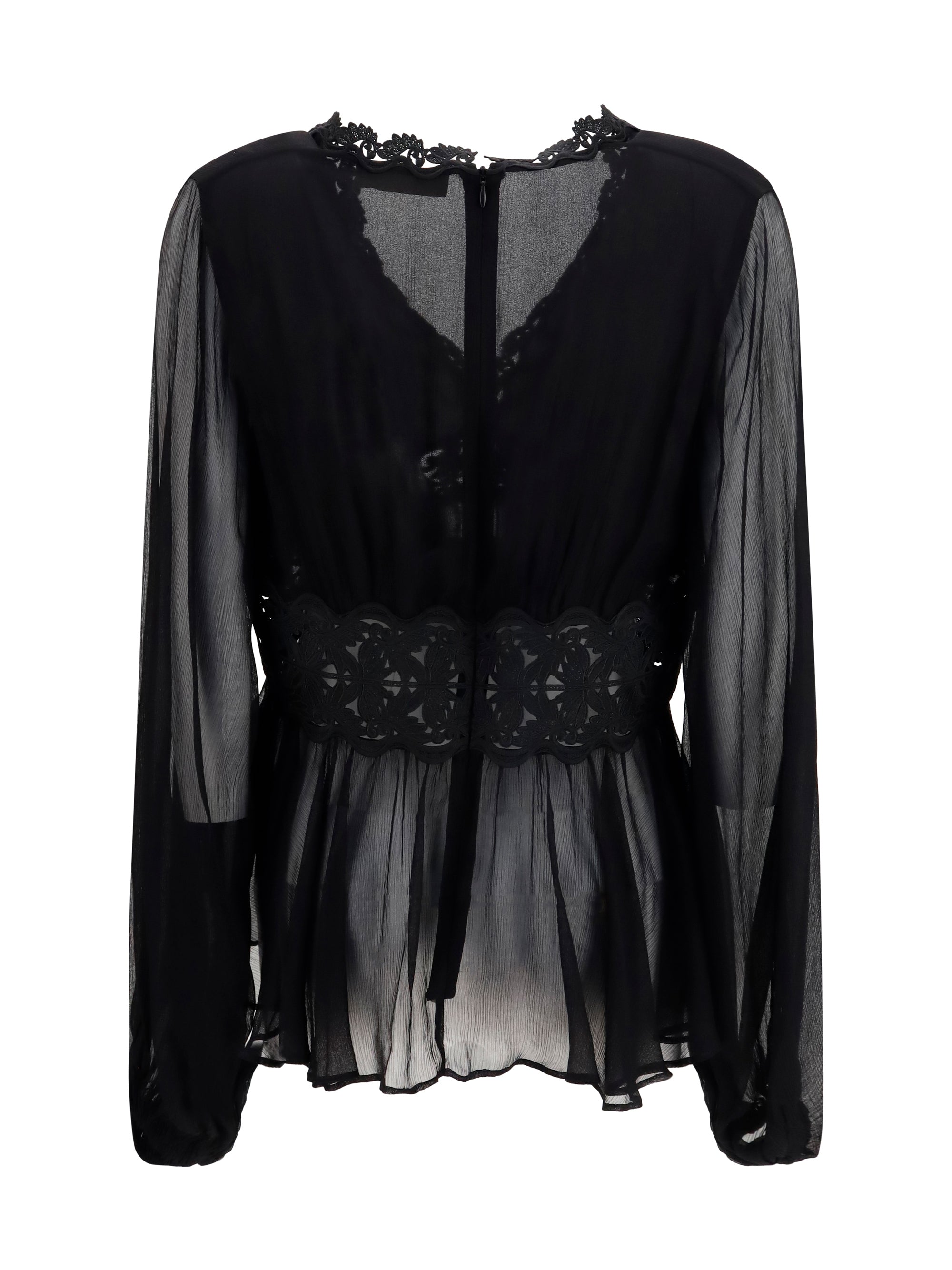ZIMMERMANN 4 luna peplum blouse