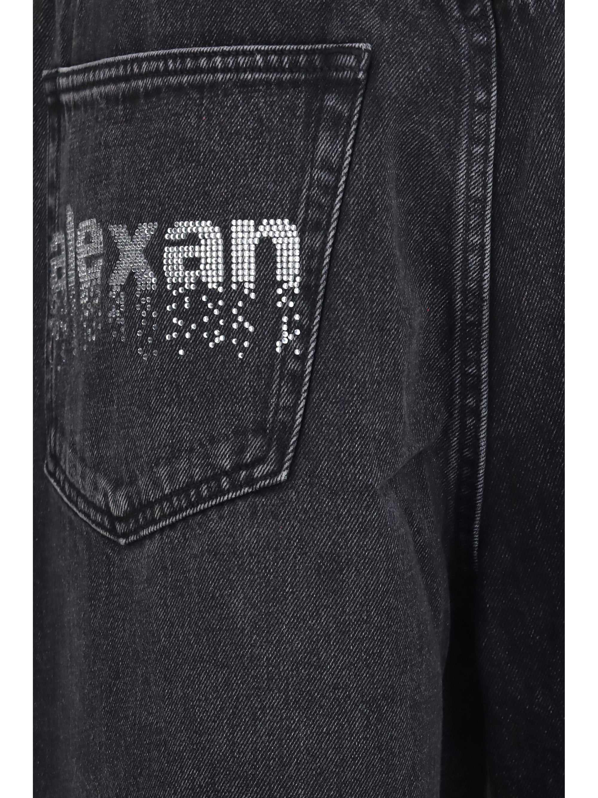 crystal balloon jeans