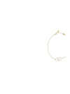 vlogo signature bracelet in metal and swarovski® crystals