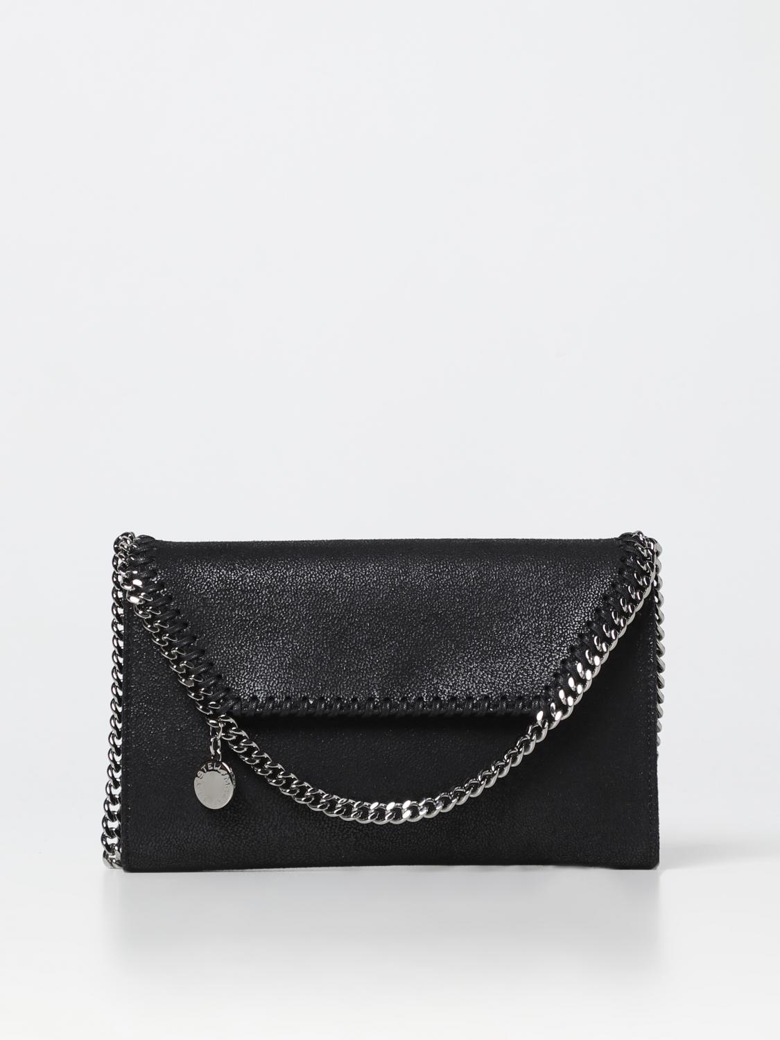 STELLA MCCARTNEY OS falabella bag in crackled faux leather