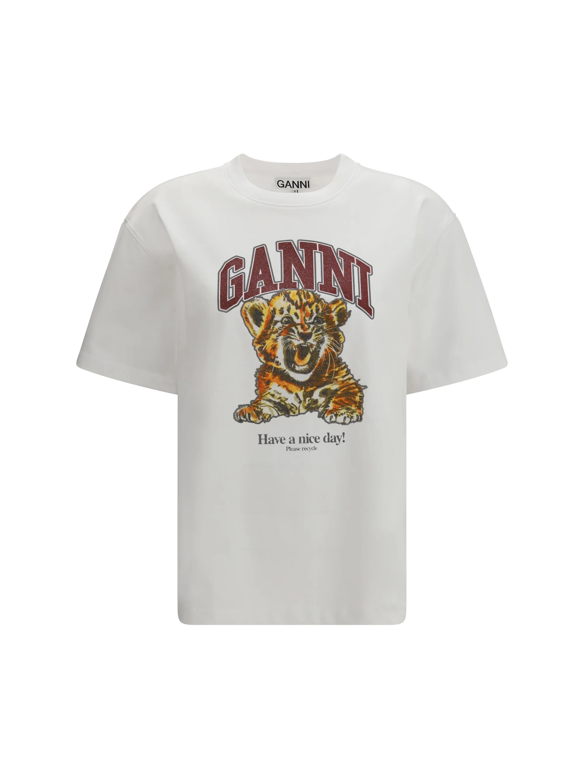 beaded tiger t-shirt