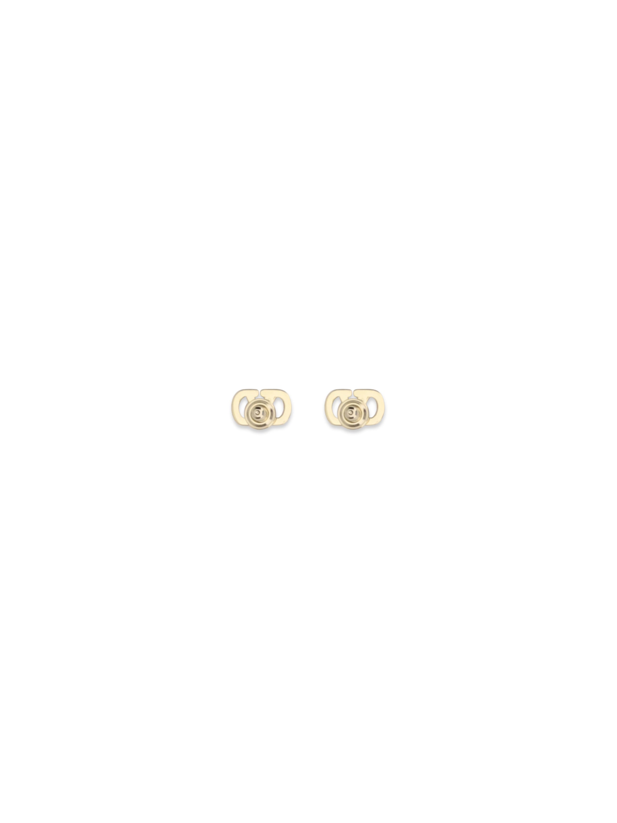 VALENTINO GARAVANI OS vlogo signature earrings in metal and swarovski crystals