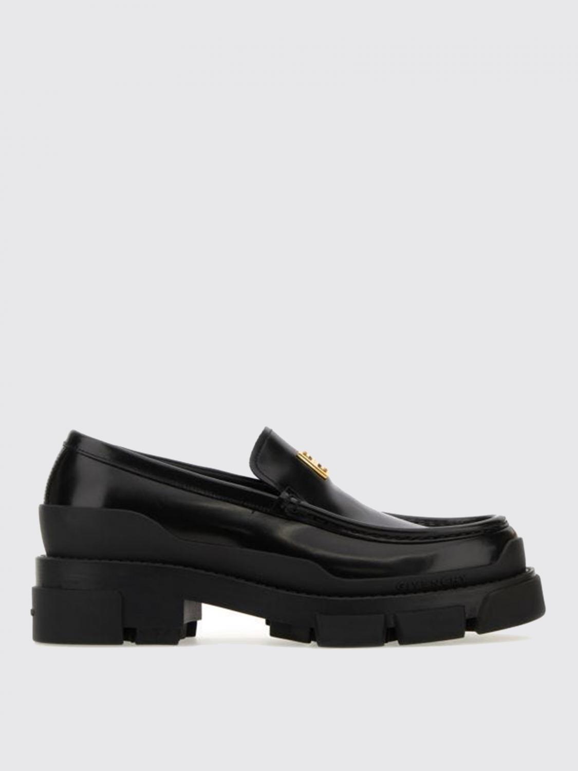 terra loafers in leather with 4g logo plaque