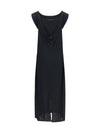 viscose crêpe jersey dress