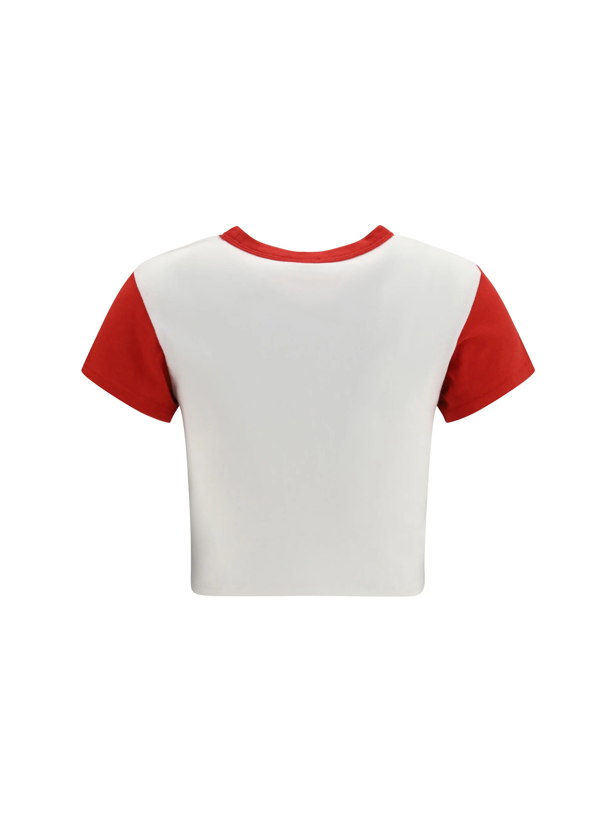 KENZO L jumping tiger cropped cotton t-shirt