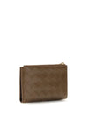 medium bifold intrecciato wallet