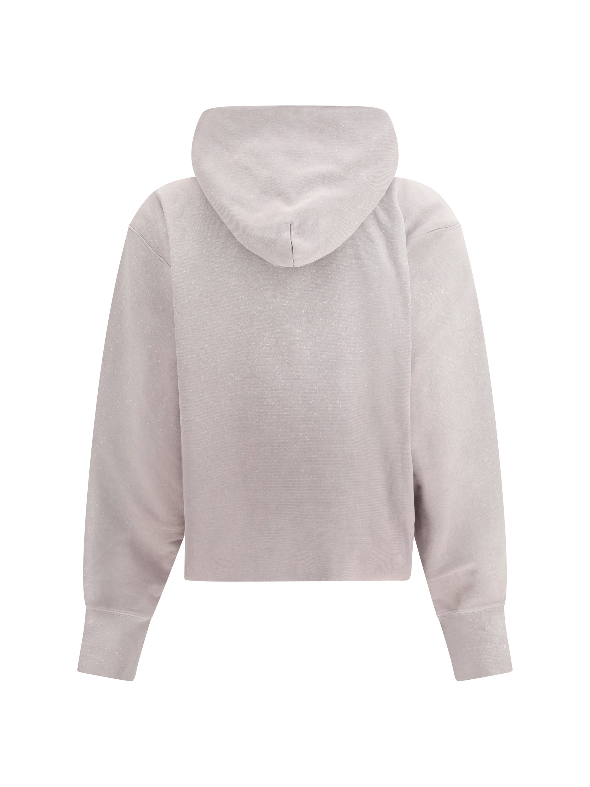 MARGIELA L printed hoodie with adjustable drawstring hood