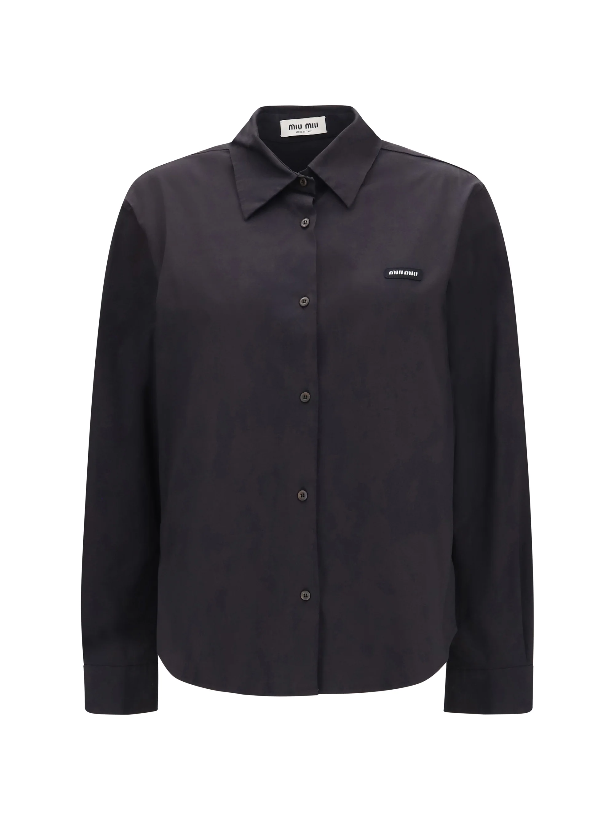 MIU MIU 40 stretch poplin shirt