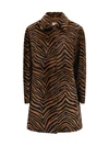 leopard print coat