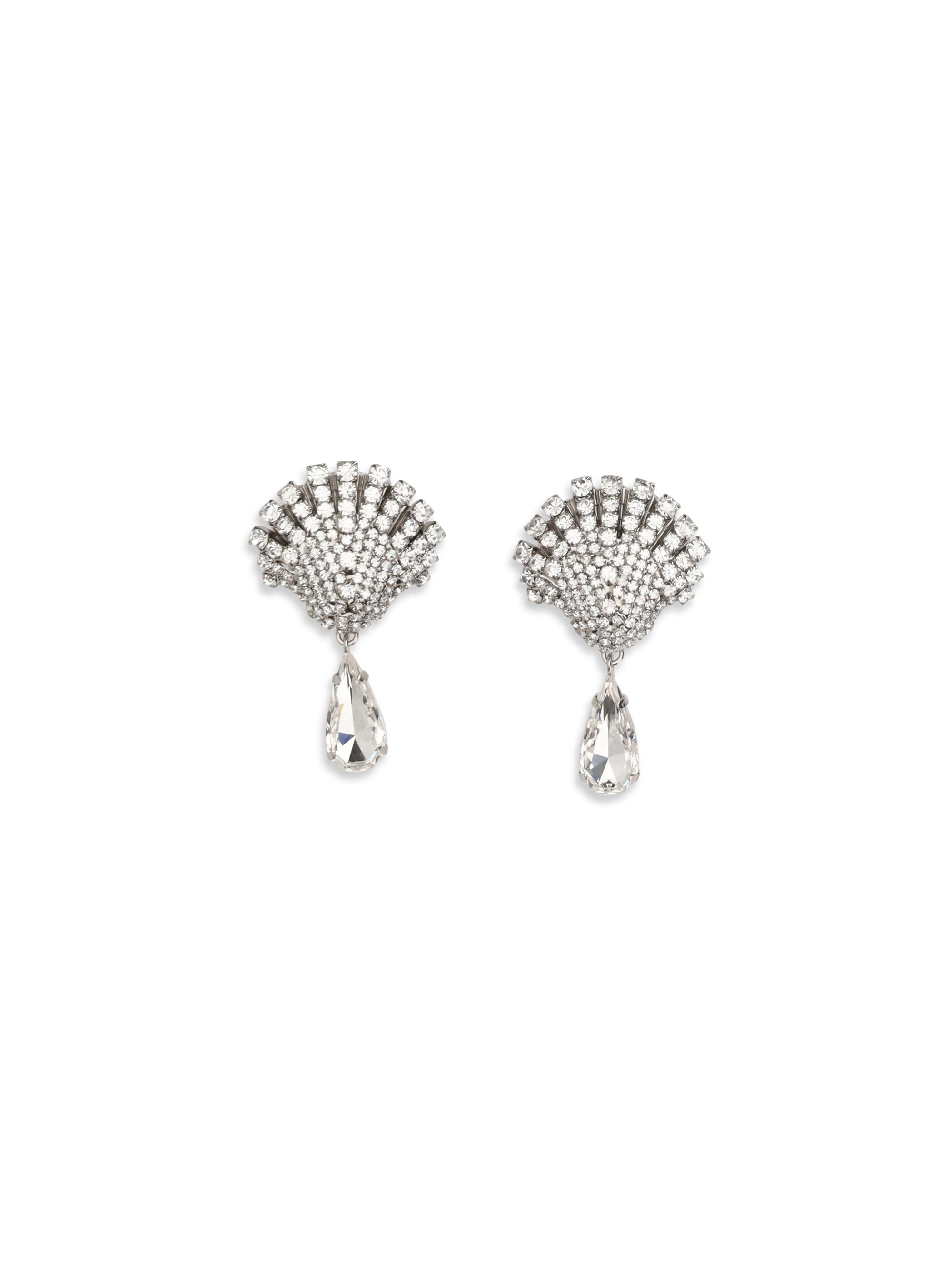 ALESSANDRA RICH OS crystal drop earrings