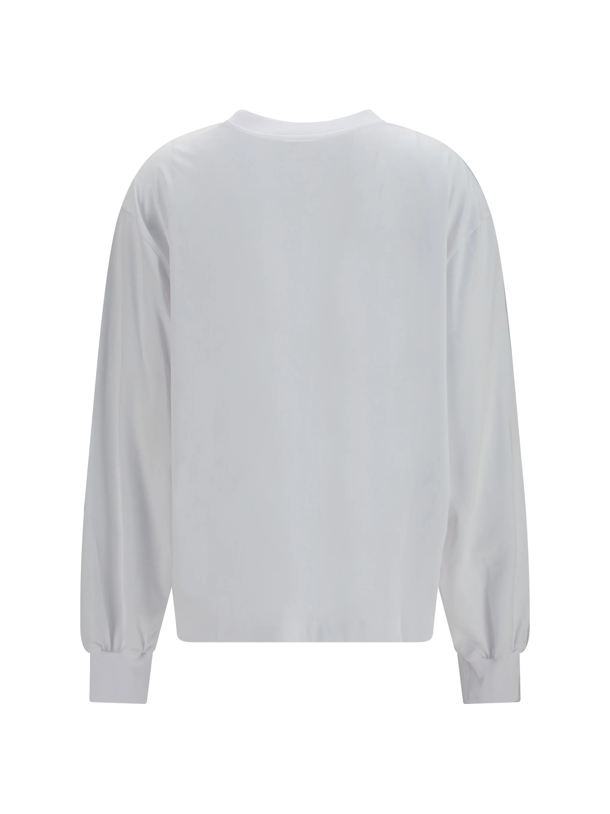 GANNI L teddy mushroom long-sleeve cotton t-shirt