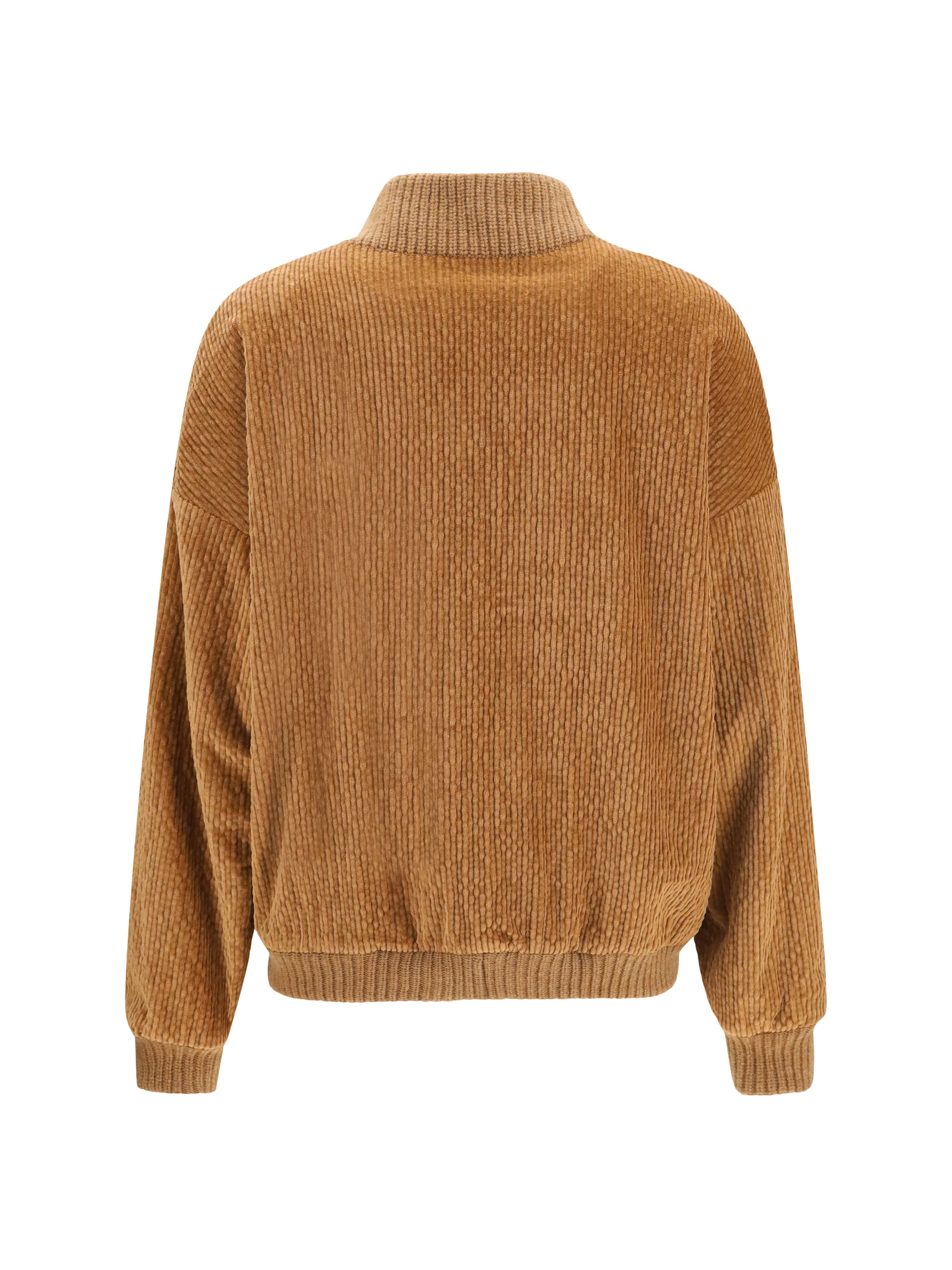 KRISTINA TI 40 corduroy jacket with embellished button closure