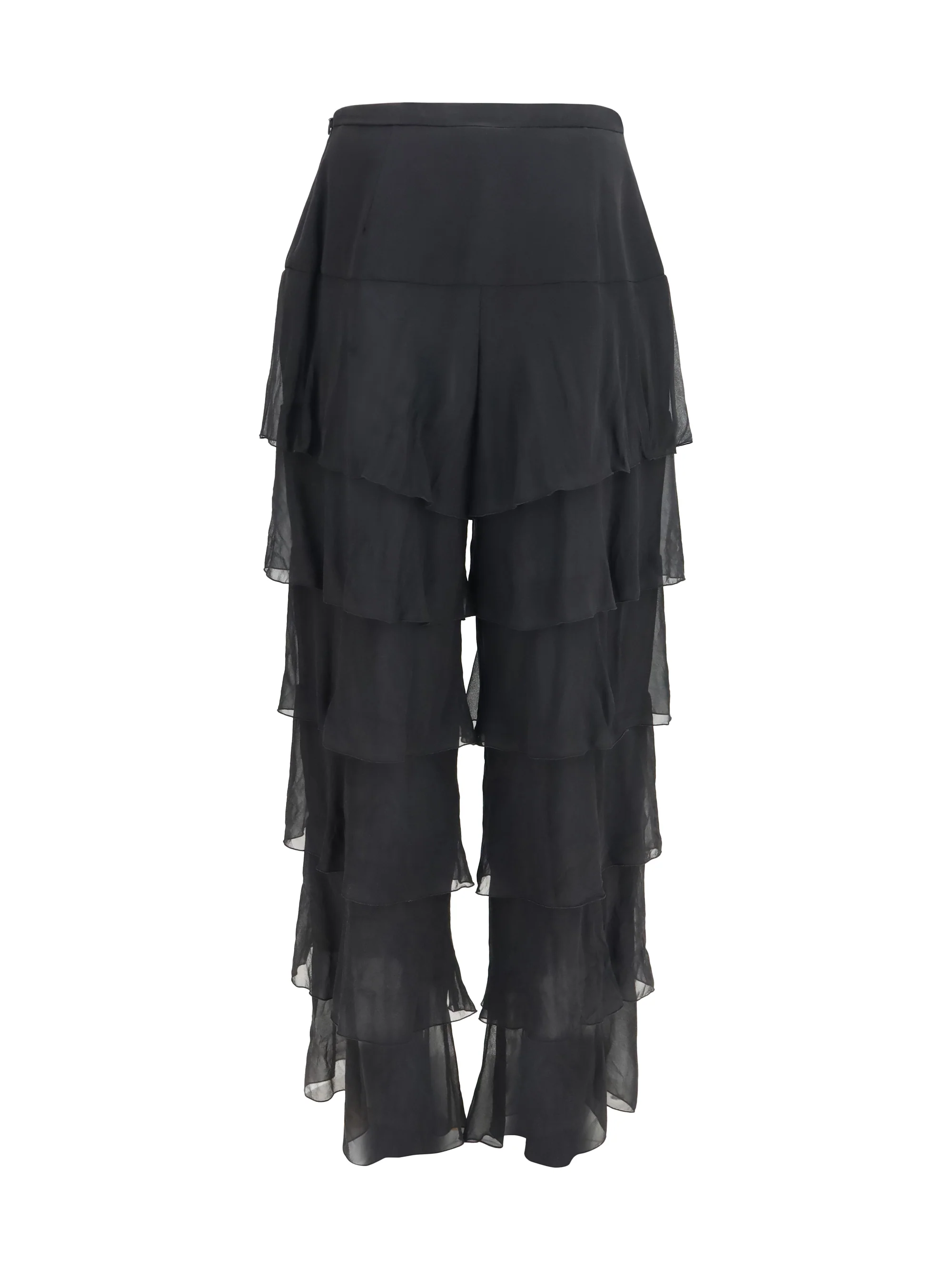 VALENTINO 46 baloon pants in georgette