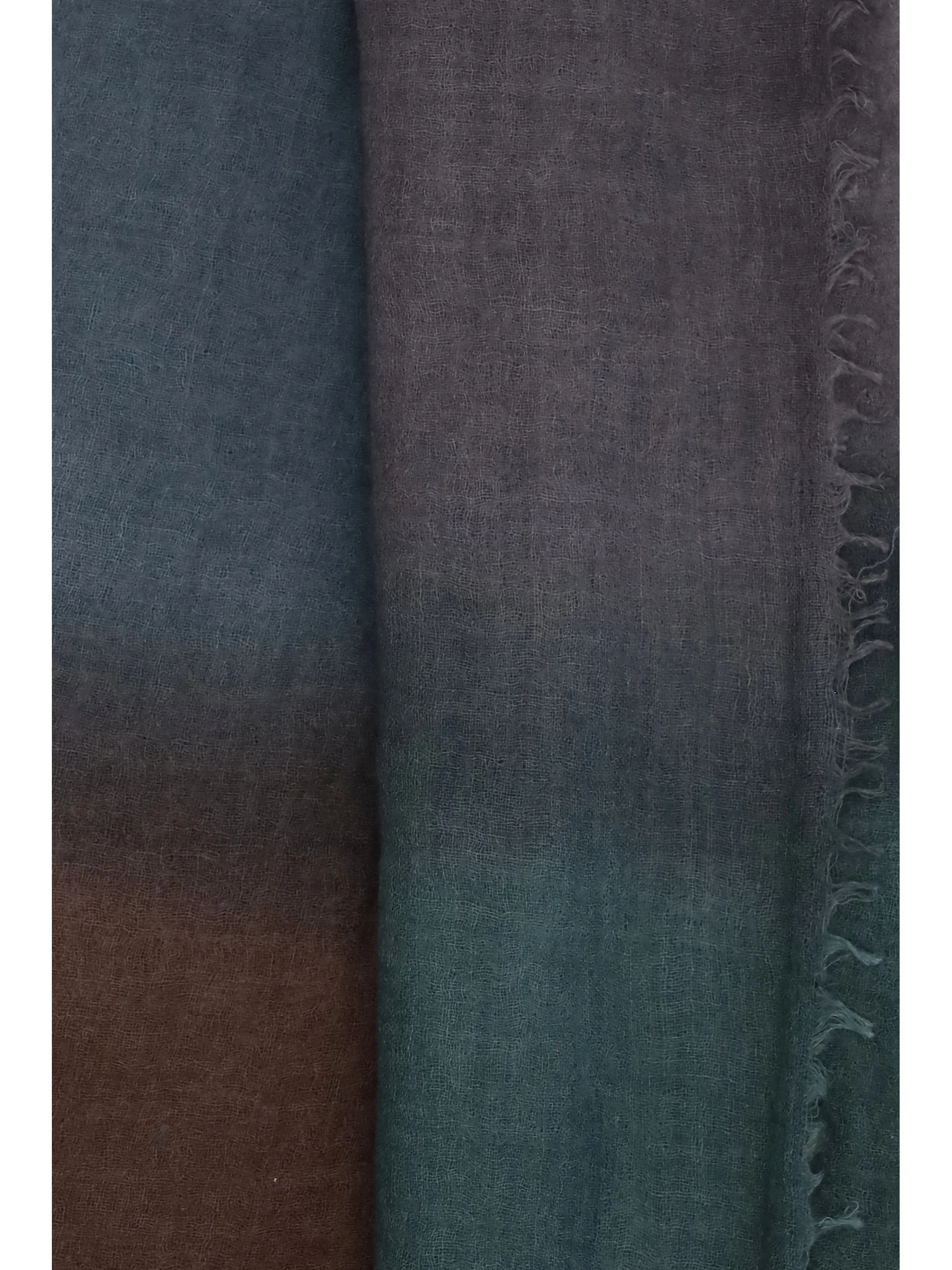 soufflé semi-felted degradé scarf