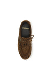 suede loafers