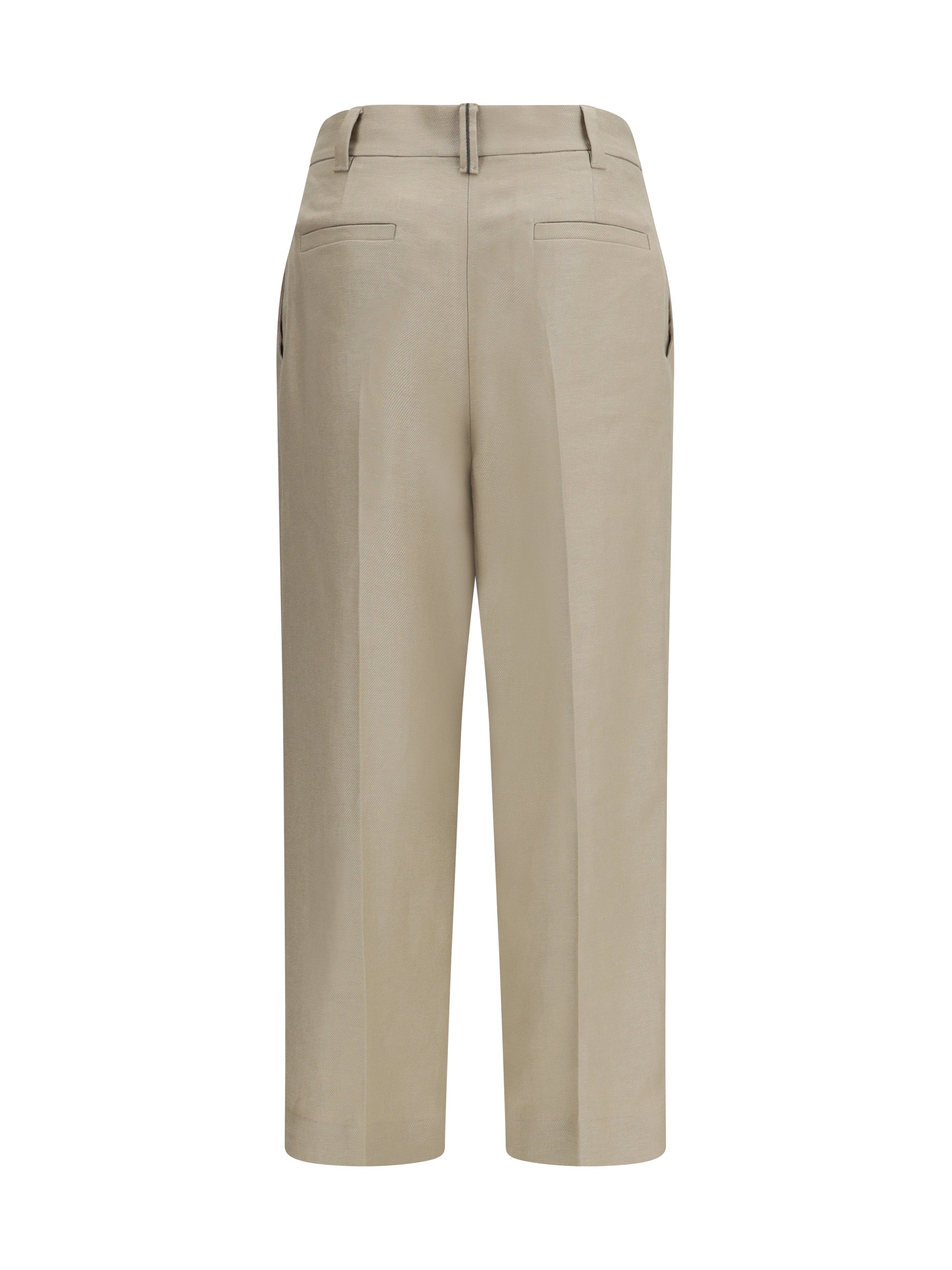 BRUNELLO CUCINELLI 38 linen pants 