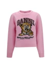 wool graphic sweater