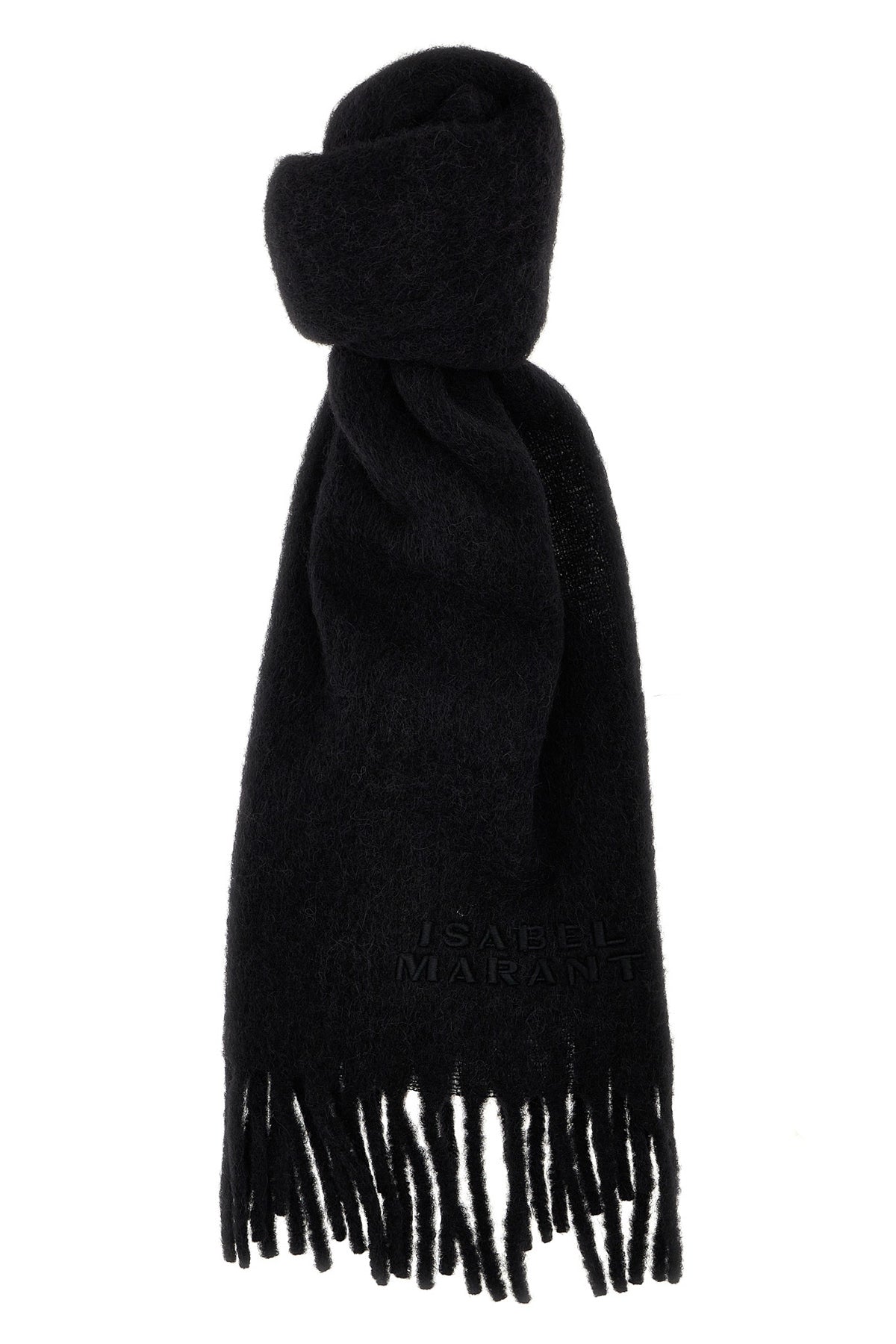 ISABEL MARANT OS firny alpaca blend scarf