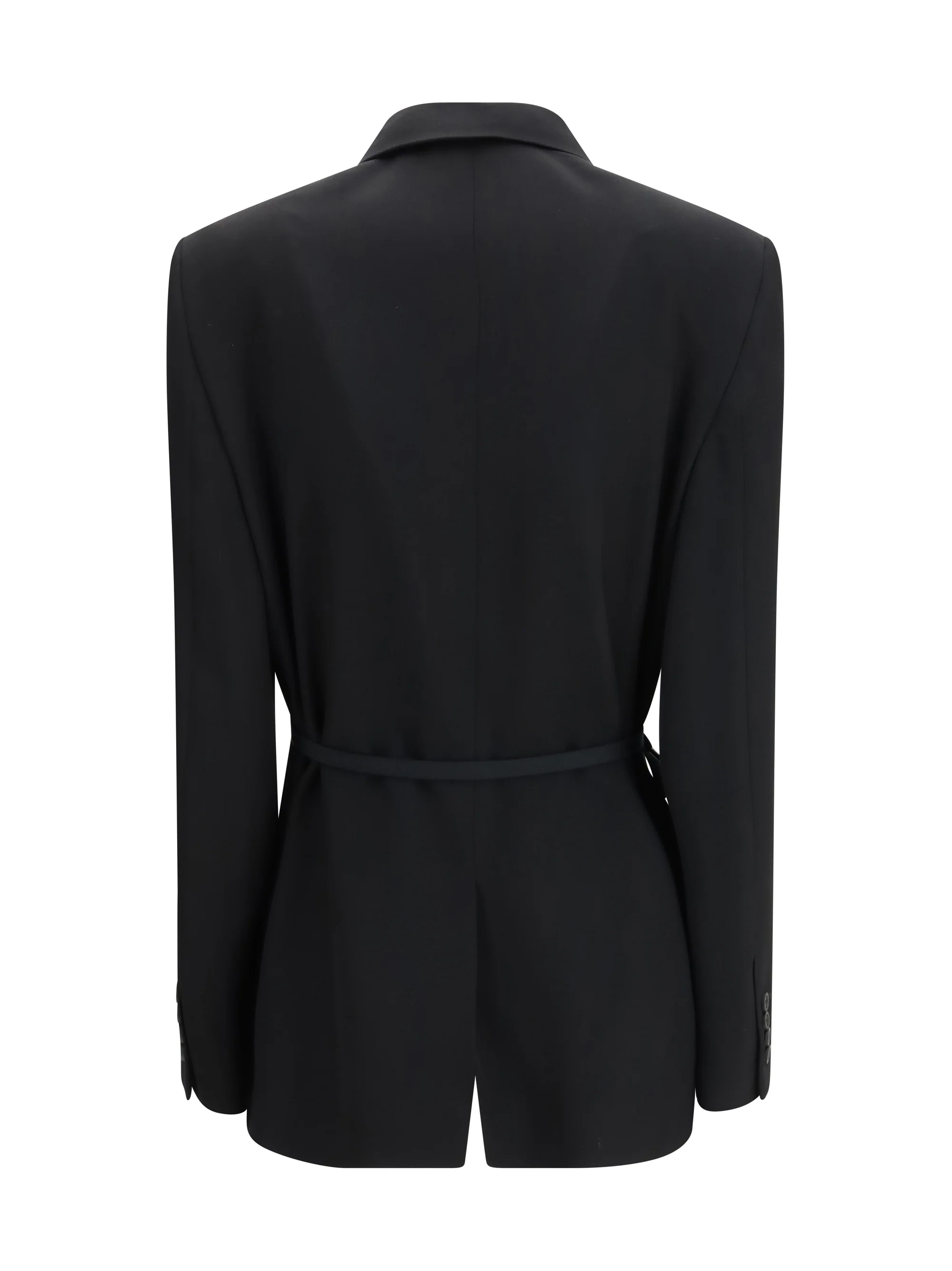 BALENCIAGA 38 wrap tailored jacket