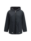 reversible padded parka in radzmir and water repellent canvas