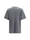 cotton and silk jersey printed t-shirt