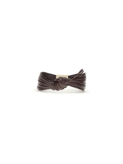 knot leather bracelet