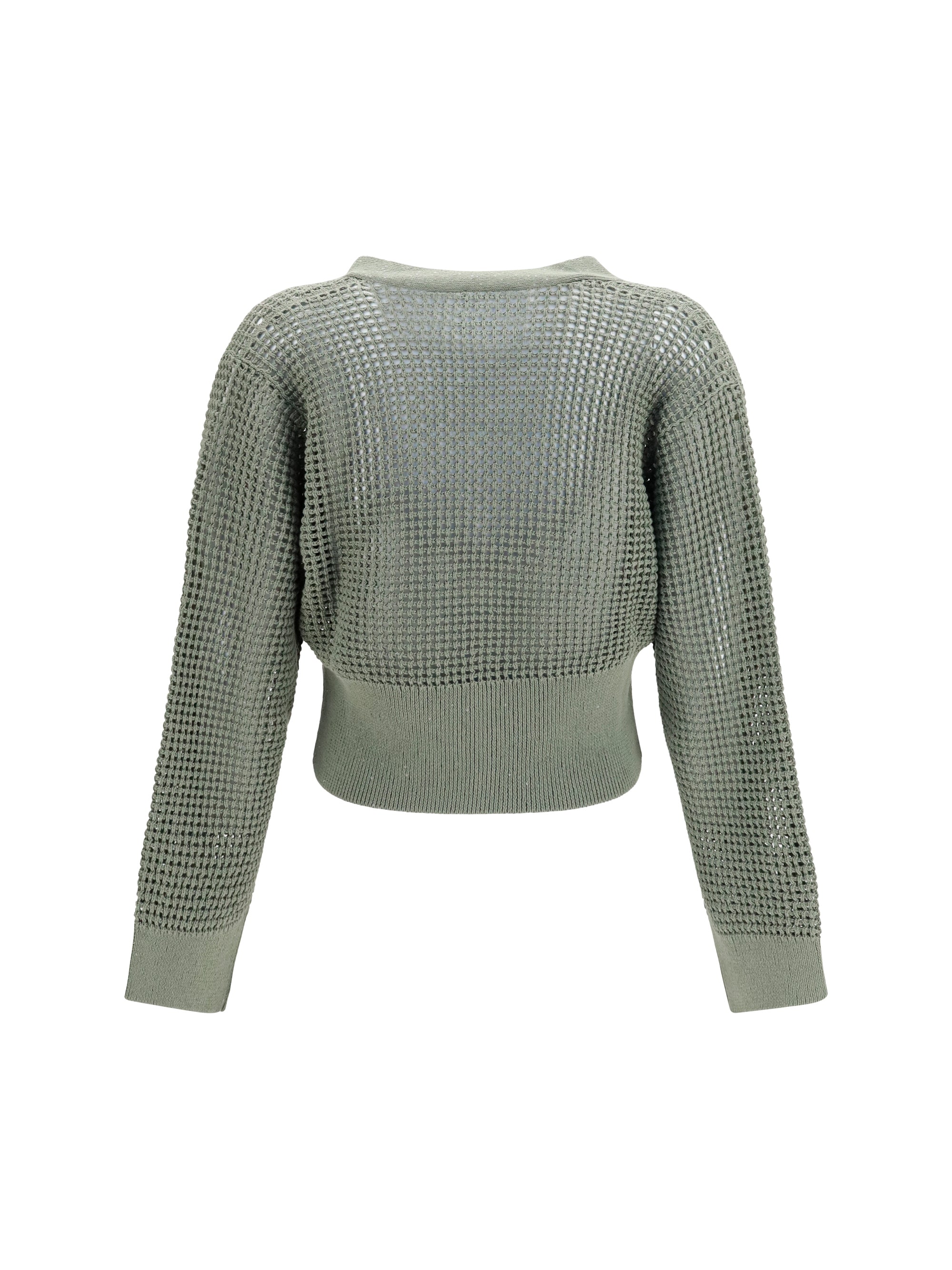 BRUNELLO CUCINELLI L sequined mesh cardigan