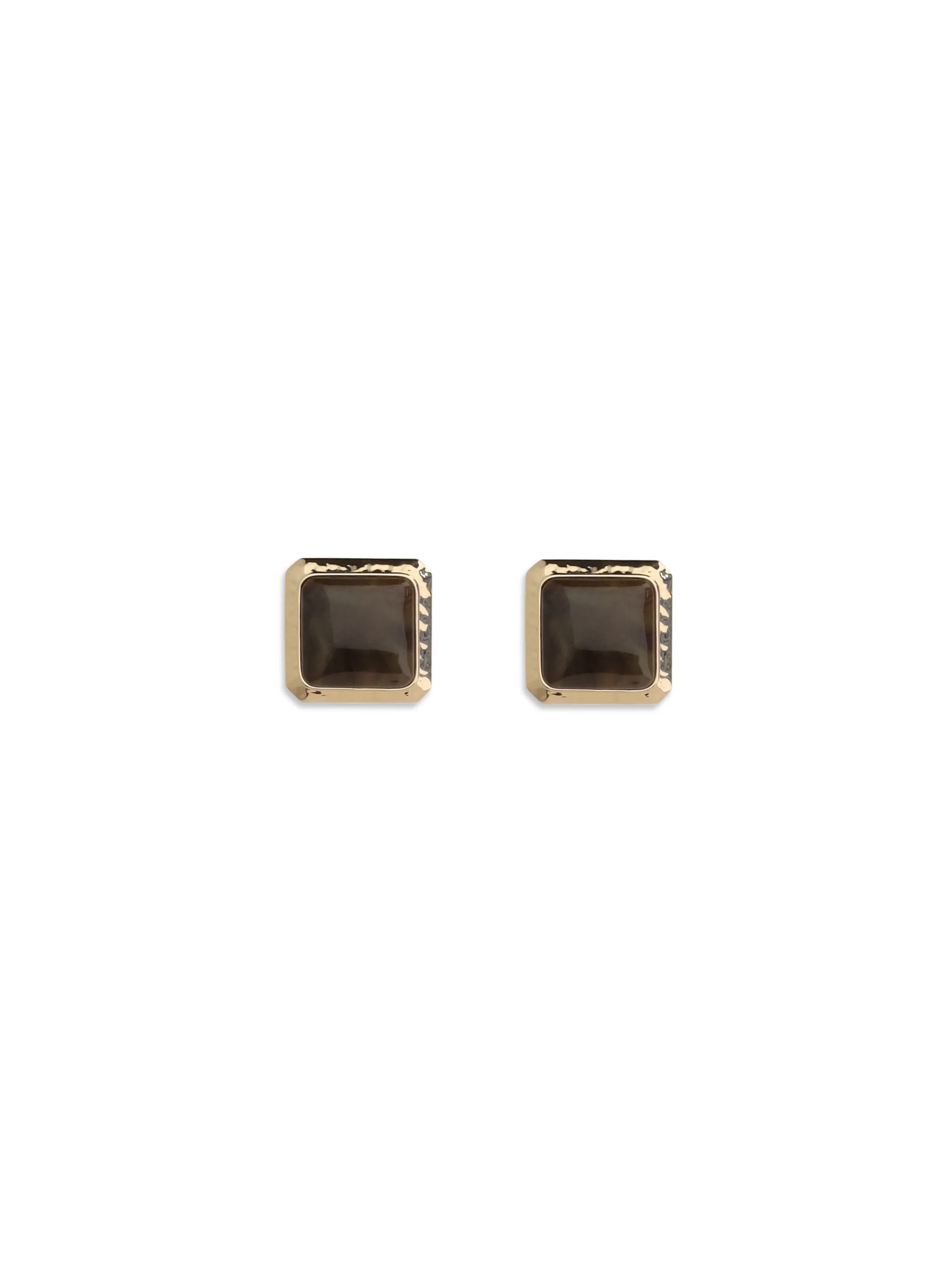 square enamel earrings