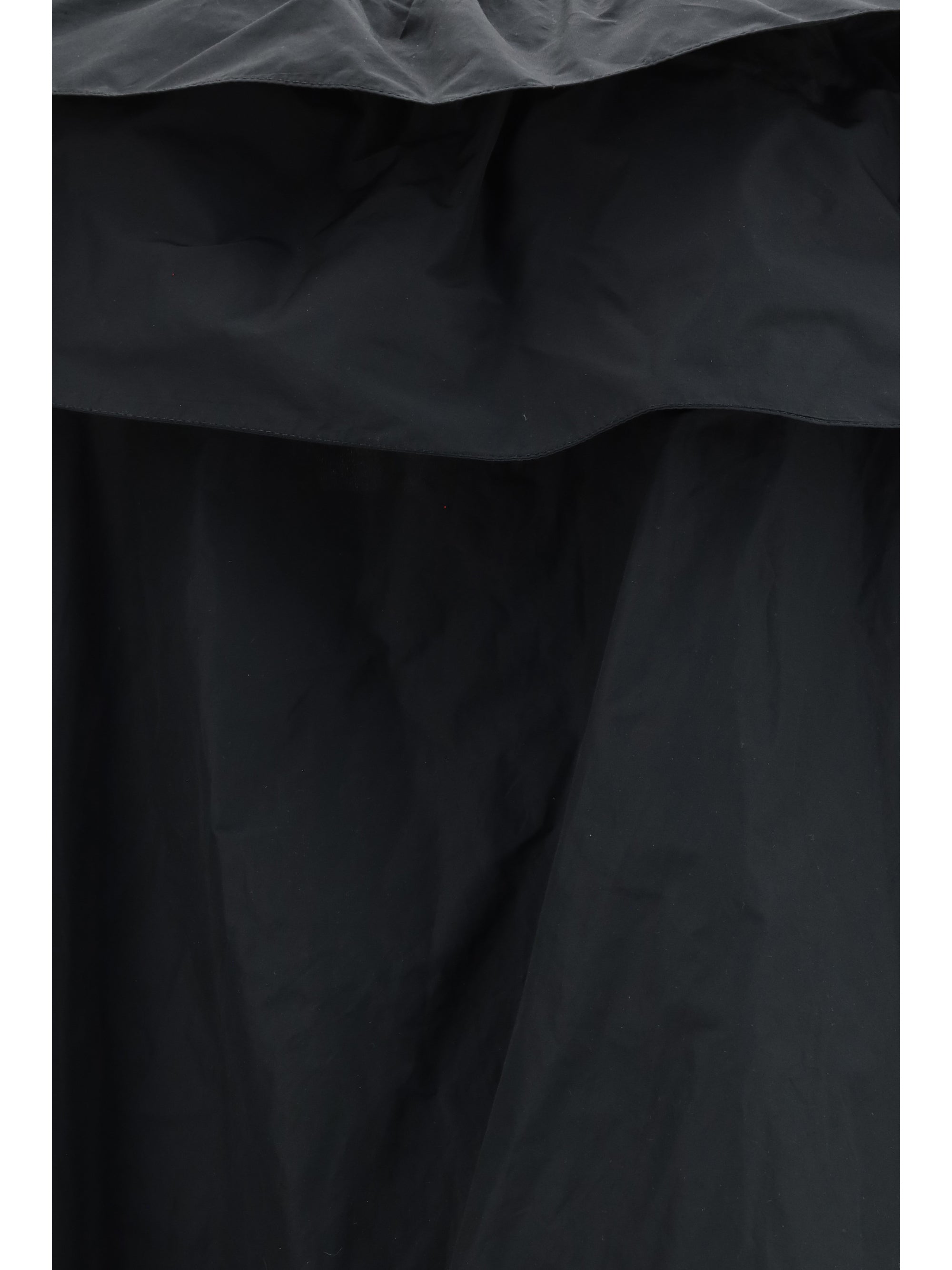sleeveless country dress in technical canvas