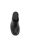 biker round toe mules