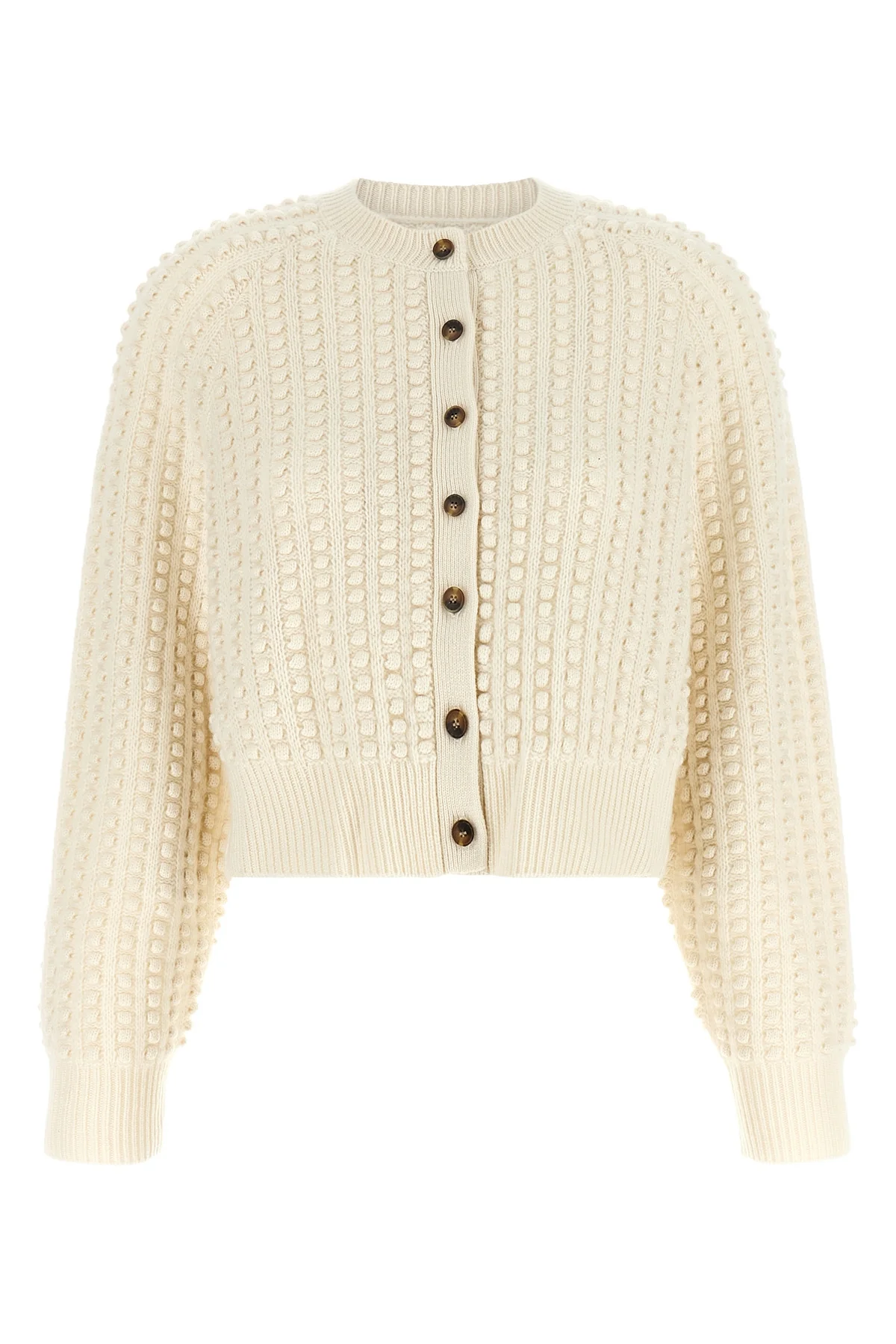 LOULOU DE SAISON M the loulou studio edie cardigan redefines contemporary knitwear through compac