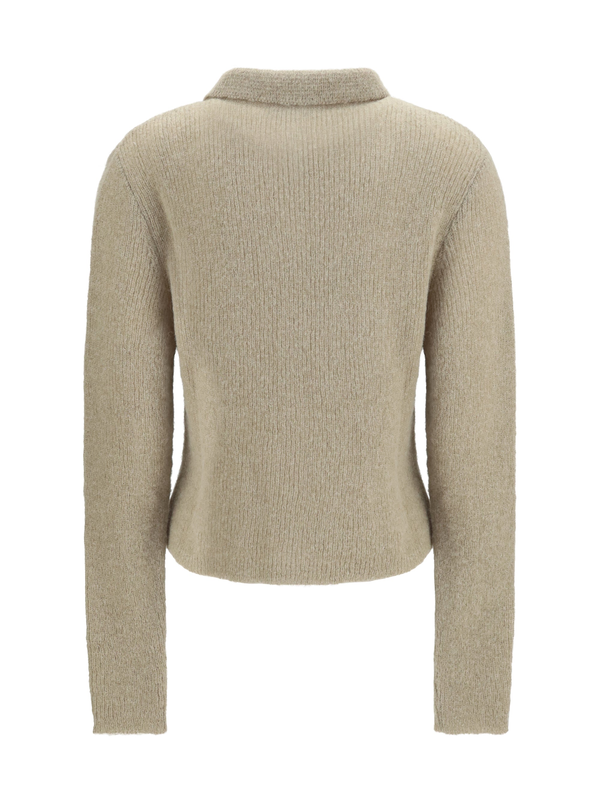 OUR LEGACY 36 polo collar sweater with buttons