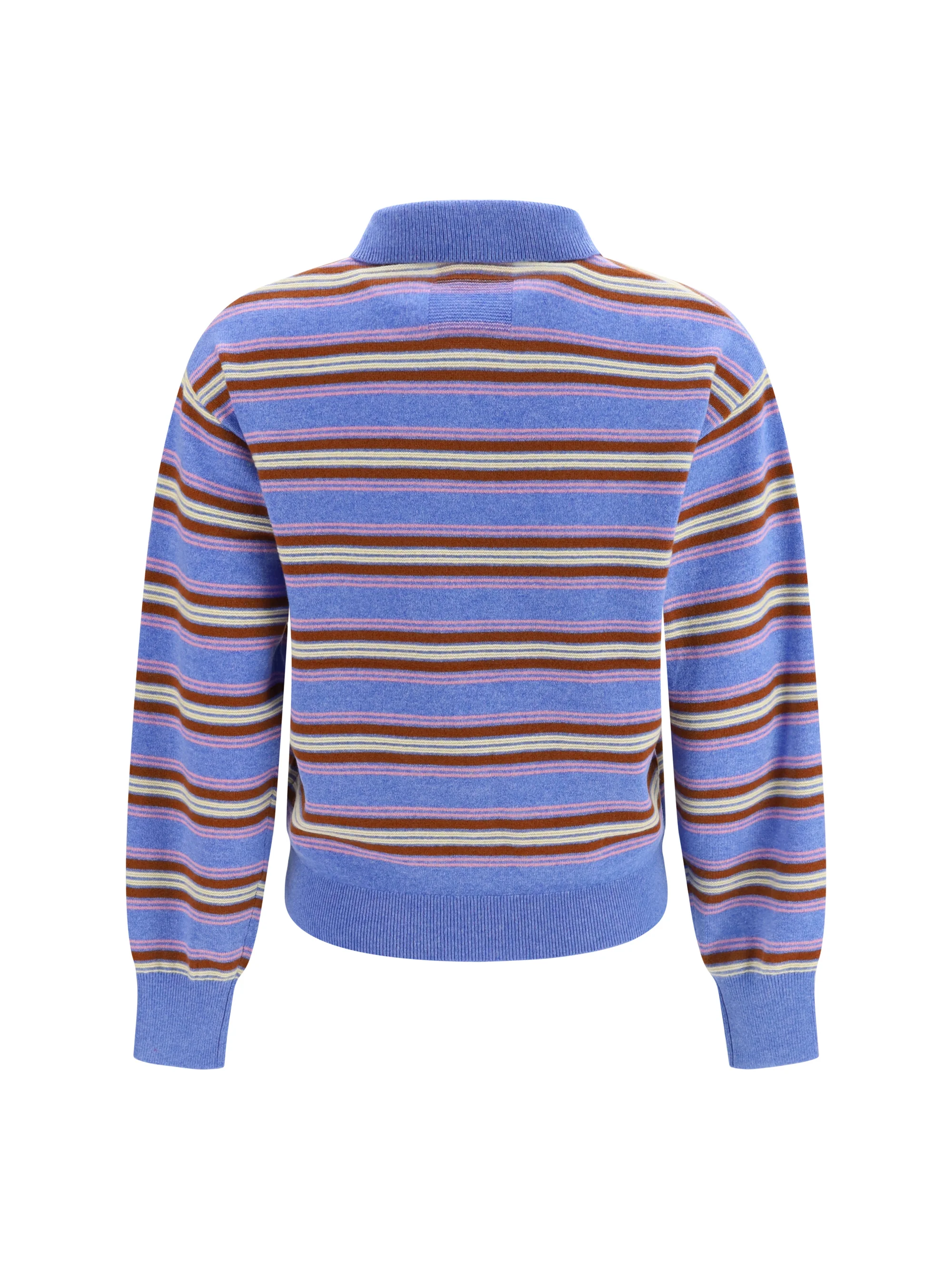 GUEST IN RESIDENCE M college striped polo sweater 