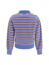 college striped polo sweater