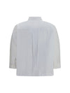 cotton shirt with monili details