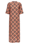 long dress in silk