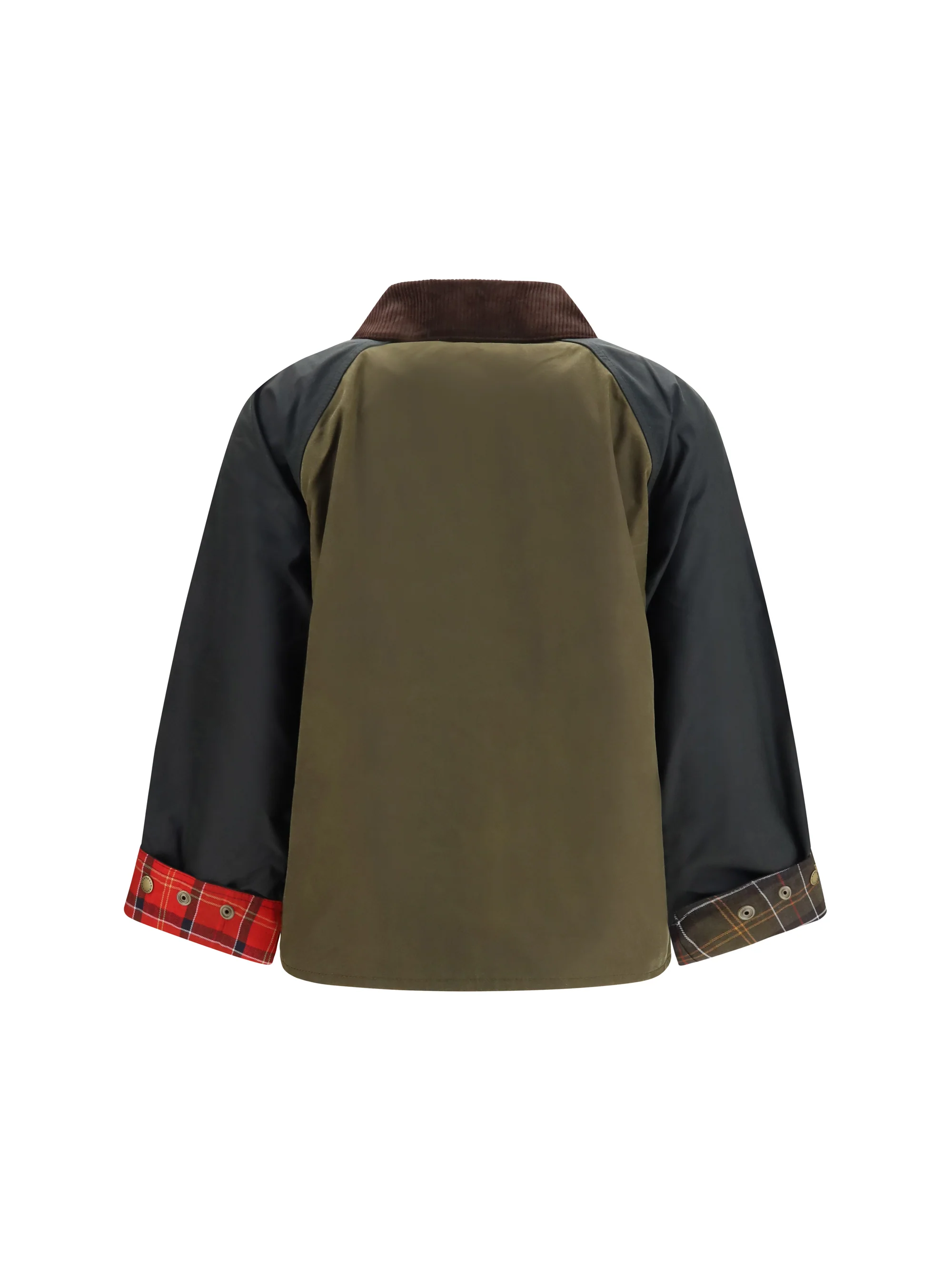 BARBOUR 8 patchwork transport waxed jacket