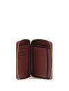 leather zip-around wallet