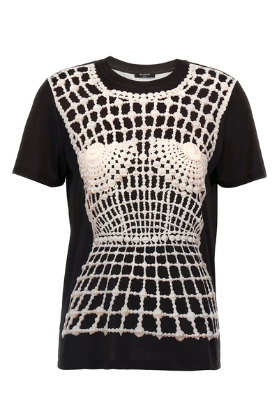 satin jersey t-shirt