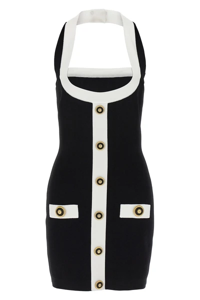 dress in stretch viscose blend