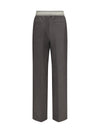 wool and mohair pants