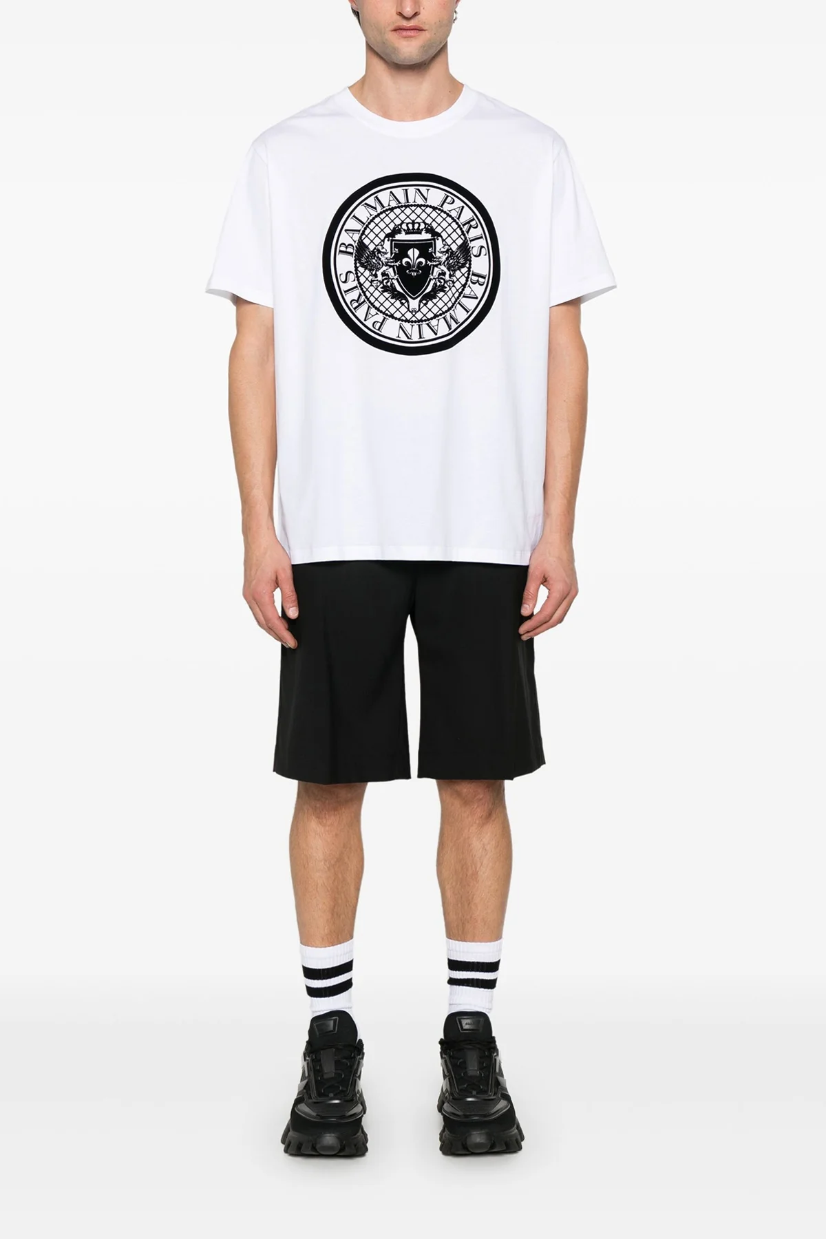 BALMAIN L cotton t-shirt