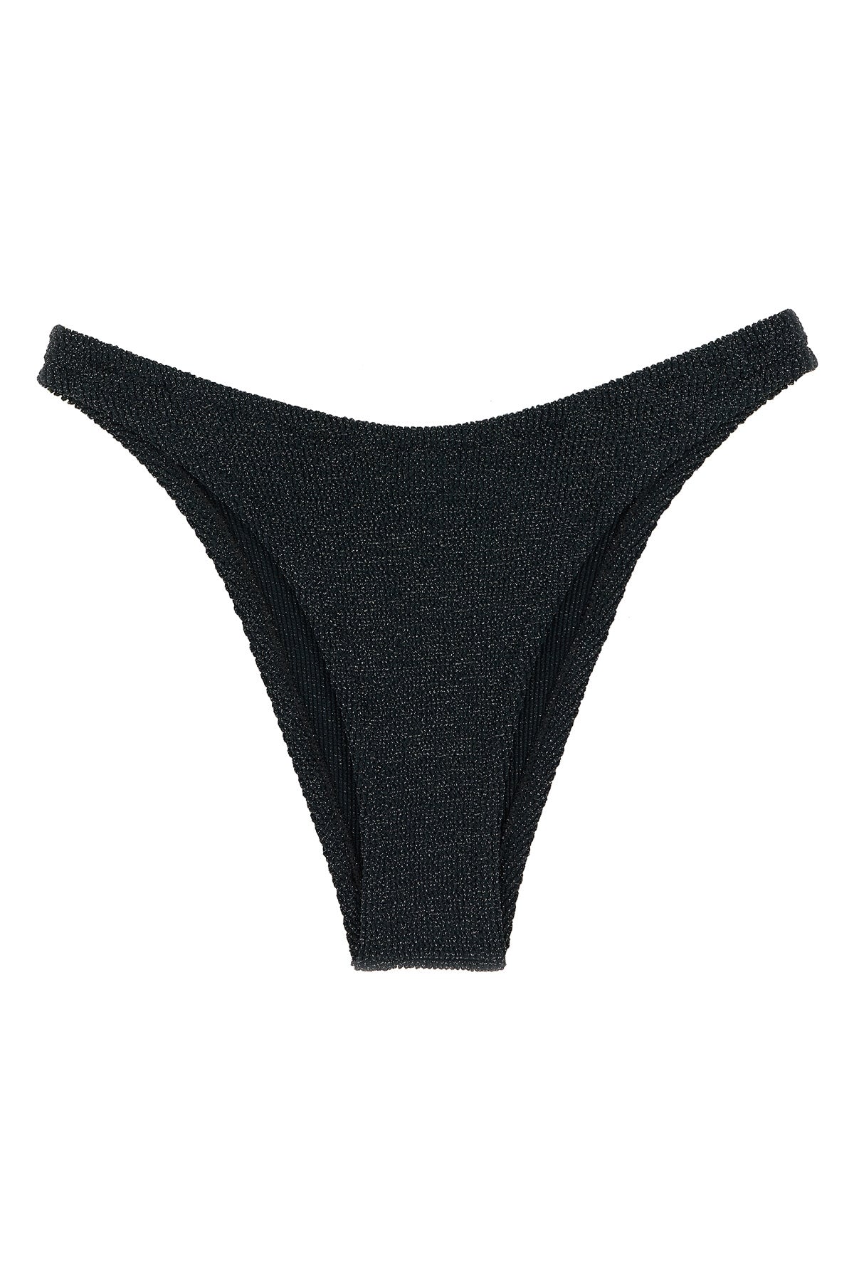MC2 SAINT BARTH M-L elise bikini bottoms in crinkle lurex fabric