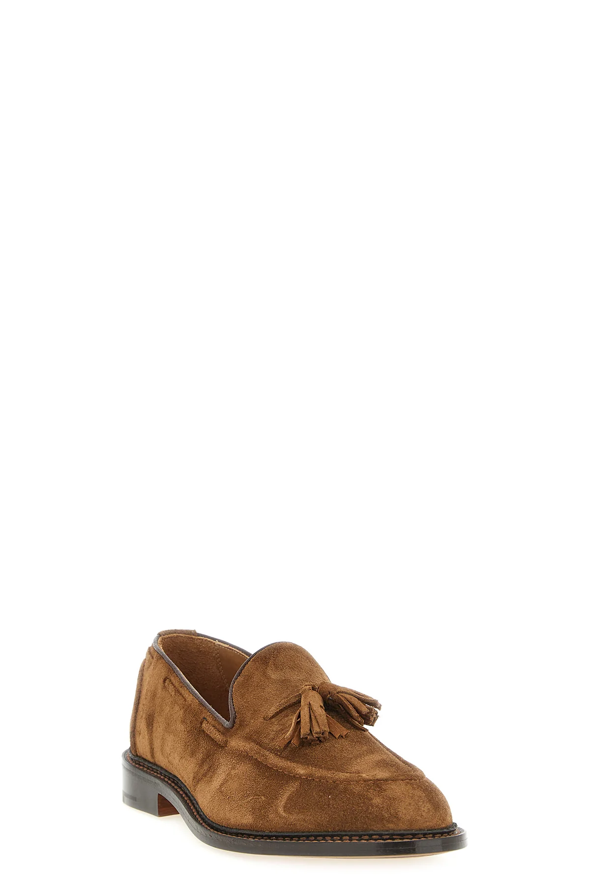 elton suede beaver loafers