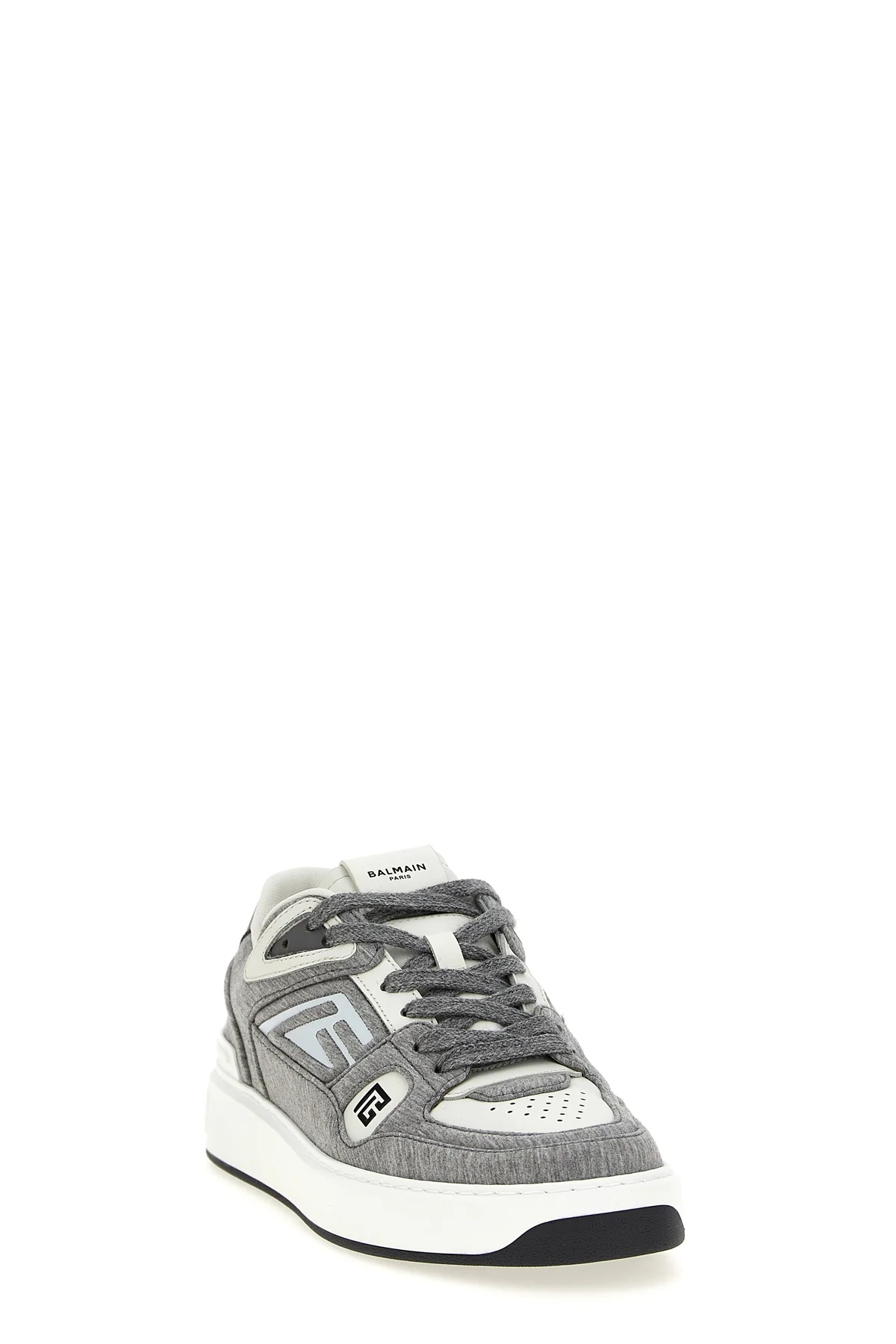 BALMAIN 40 b-court skate leather sneakers