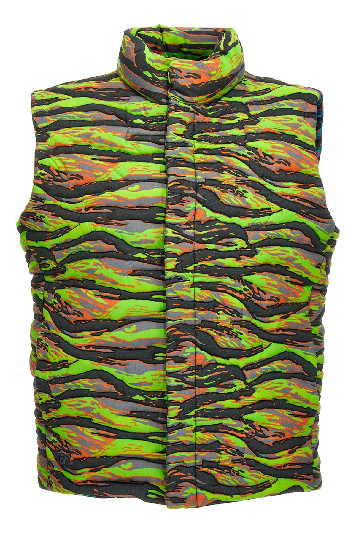 quilted camouflage cotton vest