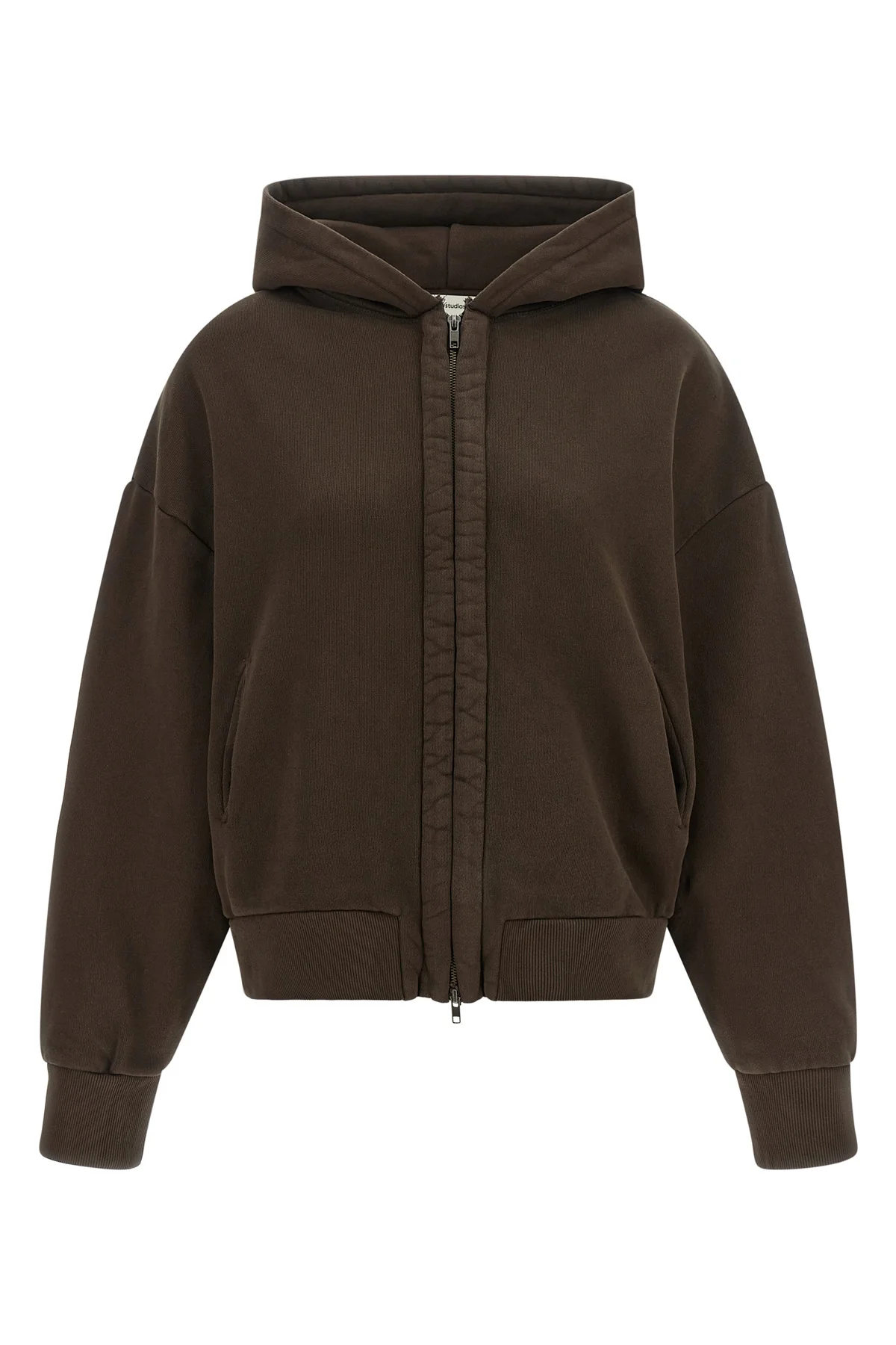 the entire studios hoodie redefines casual dress codes through sculptural volume